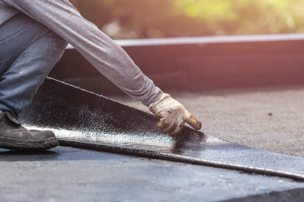 Professional Crawl Space Encapsulation technician working in Hampton Beach, NH